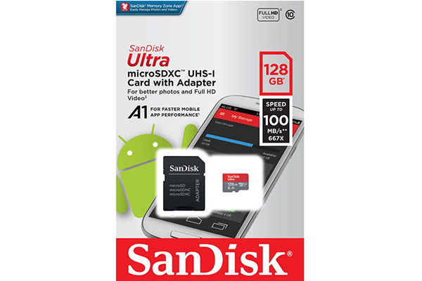 Thẻ nhớ MicroSD SANDISK 128GB