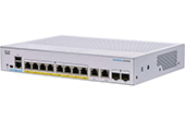 Thiết bị mạng Cisco | 10-Port Gigabit Ethernet PoE Unmanaged Switch CISCO CBS250-8P-E-2G-EU