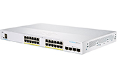 Thiết bị mạng Cisco | 24-Port Gigabit Ethernet + 4-Port 10G SFP+ PoE Smart Switch CBS250-24P-4X-EU
