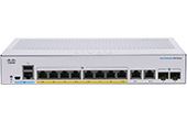 Thiết bị mạng Cisco | 10-Port Gigabit Ethernet PoE Managed Switch CISCO CBS350-8P-2G-EU