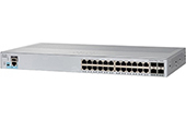 Thiết bị mạng Cisco | 24-Port Gigabit Ethernet + 4 x 10G SFP+ Switch CISCO WS-C2960L-24TQ-LL
