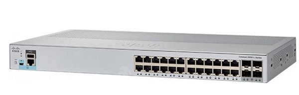 24-Port GE + 4 Gigabit SFP Smart Managed Switch CISCO WS-C2960L-SM-24TS