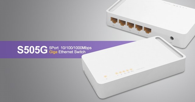 5 ports 10/100/1000Mbps Switch TOTOLINK S505G