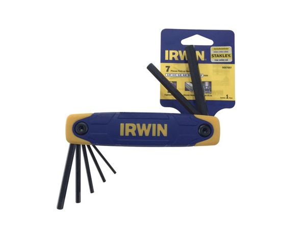 Bộ lục giác xếp đen 7 cây IRWIN T9097007