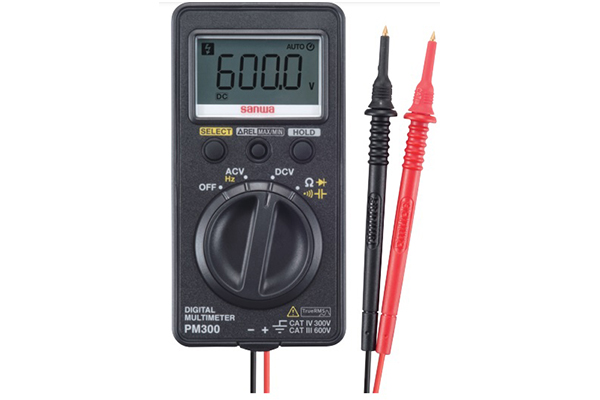 Đồng hồ đo điện vạn năng chỉ thị số (DMM) SANWA PM300