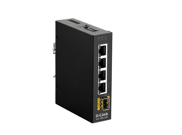 5-port Gigabit Unmanaged Industrial Switch D-Link DIS-100G-5SW