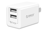 Pin sạc dự phòng ORICO | Sạc điện thoại USB 2 cổng 2.4A ORICO WHB-2U