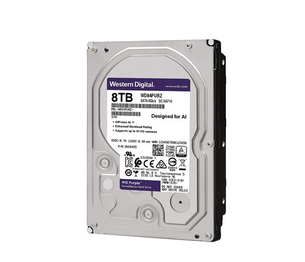 Ổ cứng chuyên dụng 8TB WESTERN PURPLE WD84PURZ