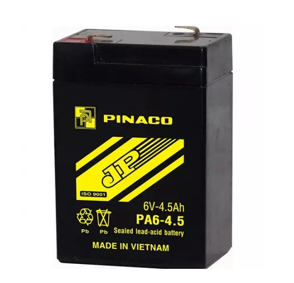 Ắc quy 6V-4.5Ah Đồng Nai Pinaco PA 6-4.5