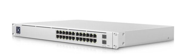 24-Port Gigabit Ethernet + 2-Port 1/10G SFP+ PoE Switch UBIQUITI UniFi USW-Pro-24-PoE