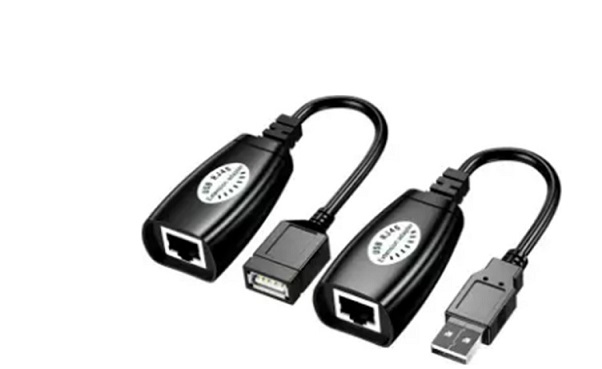 Bộ kéo dài USB 50 mét bằng cáp mạng