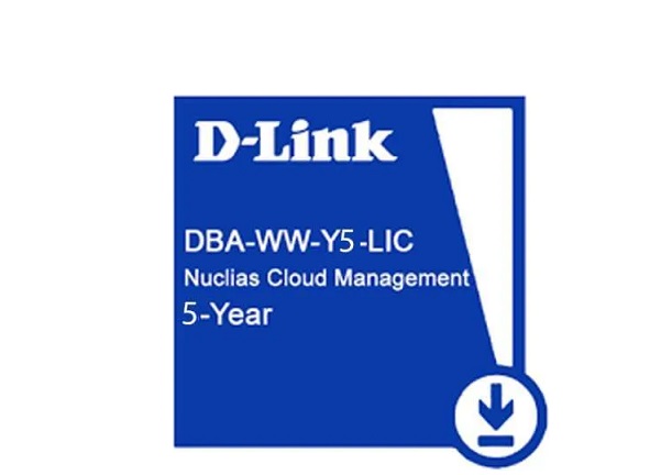 Nuclias 5-year license for Cloud AP D-Link DBA-WW-Y5-LIC