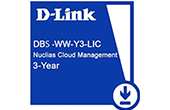 Thiết bị mạng D-Link | Nuclias 3-year license for Cloud Switch D-Link DBS-WW-Y3-LIC