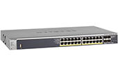 Thiết bị mạng NETGEAR | 24-Port Gigabit PoE and 4-port SFP Managed Switch NETGEAR M4100-26G-PoE (GSM7226LP)