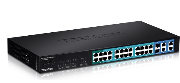 28-Port 10/100 Mbps Web Smart PoE+ Switch TRENDnet TPE-224WS