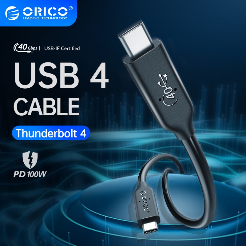 Cáp Data USB 4.0 ORICO U4C03-BK-BP