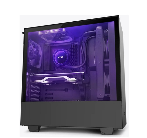 Compact Mid-Tower Case with RGB NZXT H510i MATTE BLACK