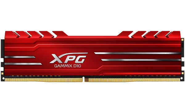 RAM ADATA XPG GAMMIX D10 DDR4 16GB 3200MHz Red (AX4U3200716G16A-SR10)