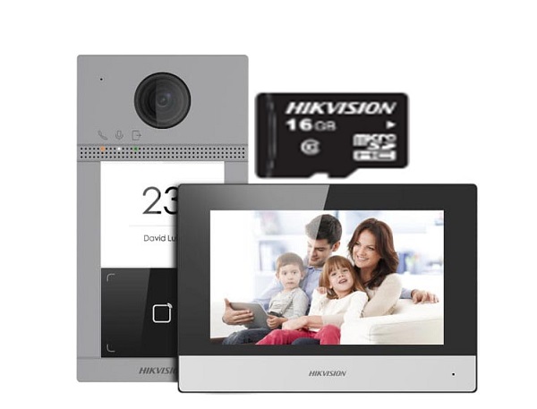 Bộ Kit chuông cửa có hình IP không dây HIKVISION SH-KIS6813-WTE