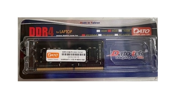 RAM Laptop DATO DDR4 4GB 2666MHz