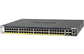 Thiết bị mạng NETGEAR | 48x1G PoE+ with 2x10GBASE-T and 2xSFP+ Stackable Managed Switch NETGEAR GSM4352PA