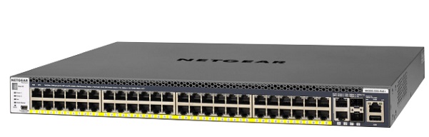 48x1G PoE+ with 2x10GBASE-T and 2xSFP+ Stackable Managed Switch NETGEAR GSM4352PA