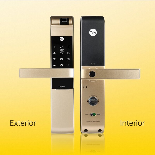 Yale YDM7116ACG fingerprint door lock is the ultimate keyless security for your home. Protect your loved ones and have peace of mind with this intelligent lock system. Click to see the image and experience it for yourself.