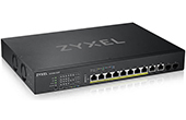 Thiết bị mạng ZyXEL | 8-port Multi-Gigabit+ 2-port 10GbE + 2-port SFP+ PoE Smart Managed Switch ZyXEL XS1930-12HP