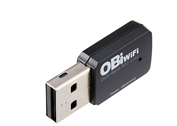 Polycom OBiWiFi5G Wireless-AC USB Adapter (1517-49585-001)