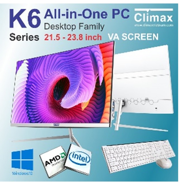 Máy tính để bàn AIO CLIMAX CL-i58256K6-6G