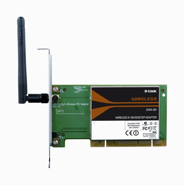 Wireless N PCI Adapter D-Link DWA-525