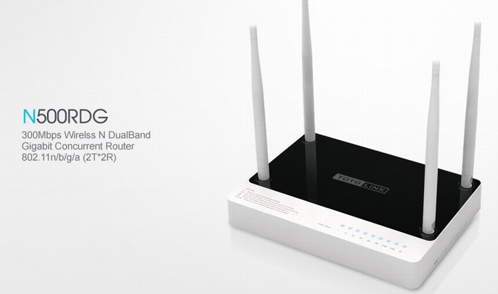 300Mbps Wireless N Gigabit Router TOTOLINK N500RDG