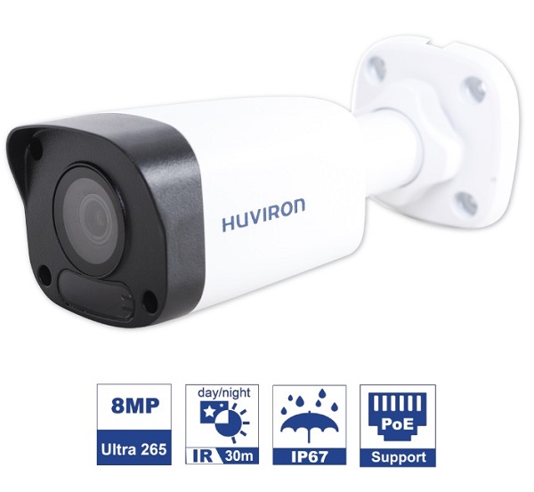 Camera IP hồng ngoại 8.0 Megapixel HUVIRON HU-NP843/I3E