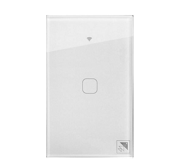 Công tắc thông minh 1 nút điều khiển đèn Wifi FiSmart FS-L1US-W