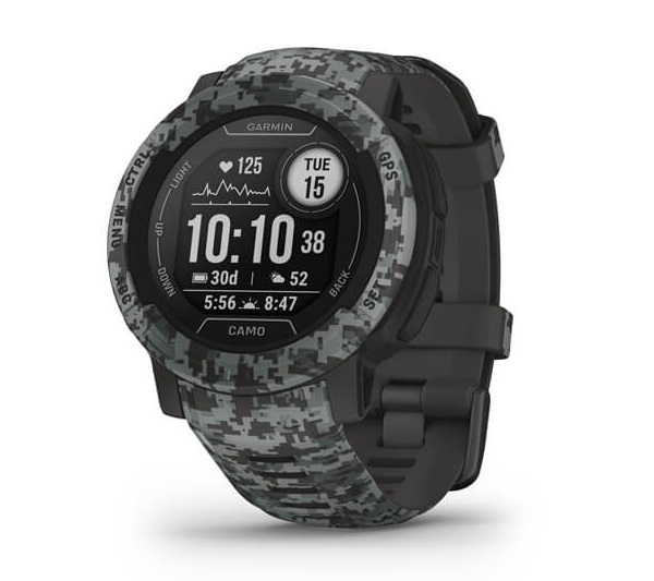 Đồng hồ thông minh Garmin Instinct 2 Graphite Camo (010-02626-63)