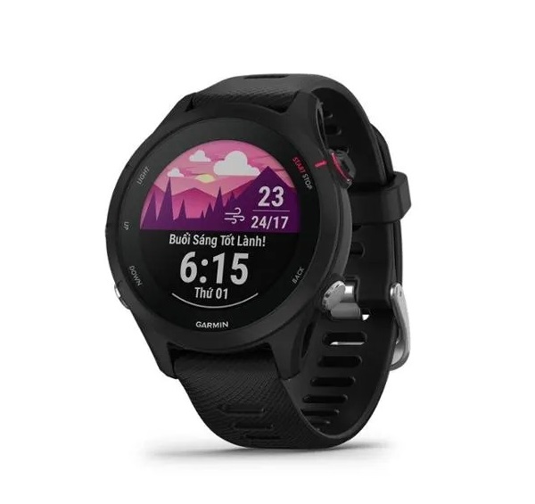 Đồng hồ thông minh Garmin Forerunner 255S Music Black (010-02641-68)