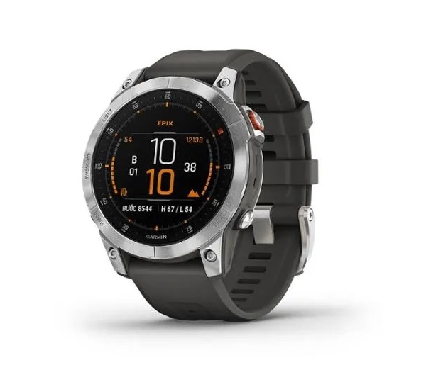 Đồng hồ thông minh Garmin epix Gen 2 Slate Steel (010-02582-07)