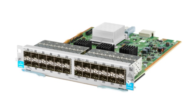 HP Aruba 24-port 1GbE SFP MACsec v3 zl2 Module J9988A