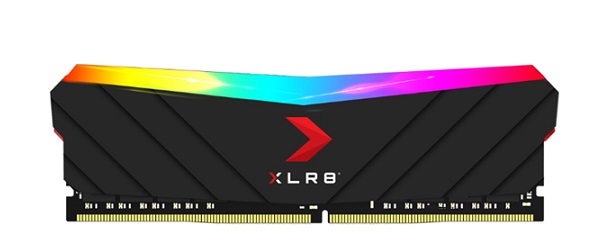 RAM PNY XLR8 RGB DDR4 8GB 3200MHZ BLACK (MD8GD4320016XRGB)