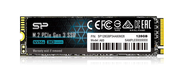 Ổ cứng SSD Silicon Power A60 128GB SP128GBP34A60M28