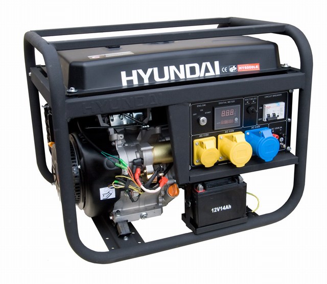 Máy phát điện Hyundai HY6000LE