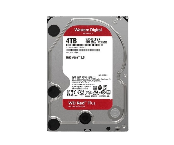 Ổ cứng HDD 4TB Western Red Plus WD40EFZX