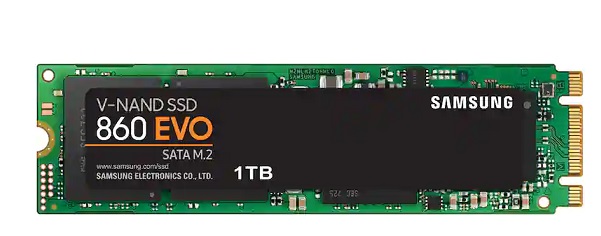 Ổ cứng SSD SAMSUNG 860 EVO 2.5 inch 1TB (MZ-N6E1T0BW)