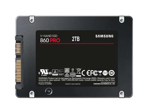 Ổ cứng SSD SAMSUNG 860 PRO 2.5 inch 2TB (MZ-76P2T0BW)