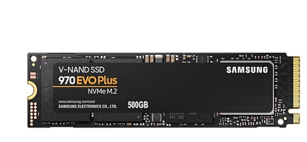 Ổ cứng SSD SAMSUNG 970 EVO PLUS NVMe M.2 500GB (MZ-V7S500BW)