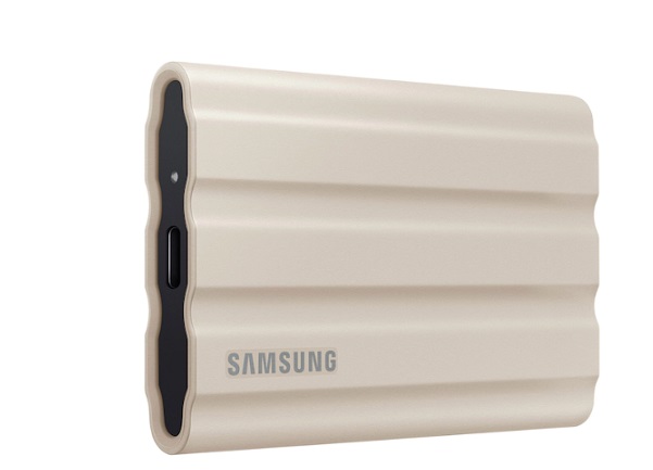 SAMSUNG Portable SSD T7 Shield USB 3.2 1TB Beige (MU-PE1T0K/WW)