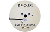 Cáp-phụ kiện DVCOM | Cáp mạng treo Cat6 UTP DVCOM (CCA)