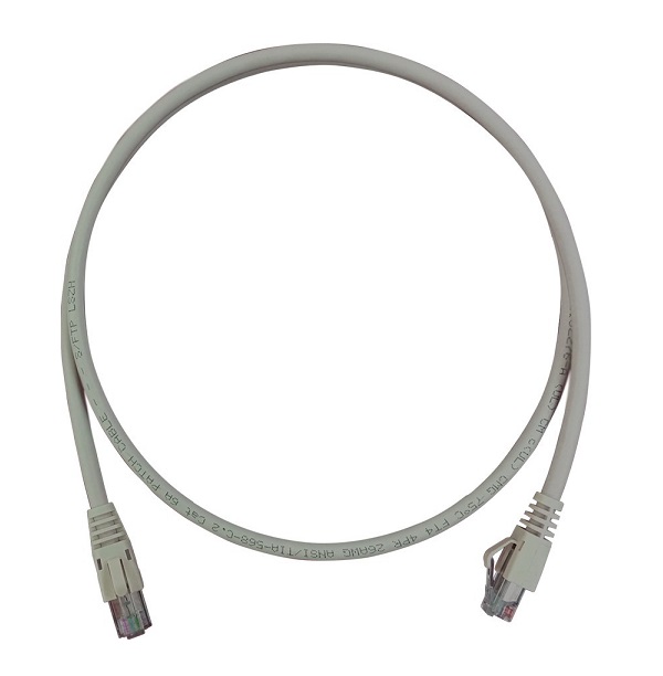 Patch cord CAT.6A S/FTP 1m Dintek (1201-06096)