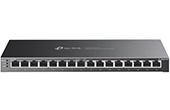Thiết bị mạng TP-LINK | JetStream 16-Port Gigabit Smart Switch with 8-Port PoE+ TP-LINK TL-SG2016P
