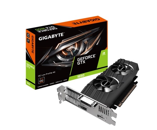 Graphics Card GIGABYTE GeForce GTX 1650 OC Low Profile 4GB GV-N1650OC-4GL